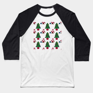 Christmas pattern Baseball T-Shirt